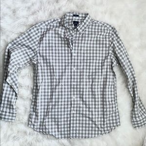 J Crew flex washed button up